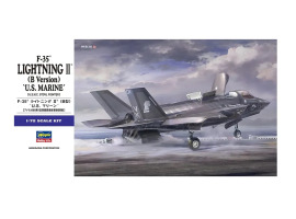 Scale model 1/72 American fighter F-35 Lightning II B Version U.S. Marine Hasegawa 01576