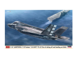 Scale model 1/72 American fighter F-35 Lightning Ii B Ver. Hasegawa 02488
