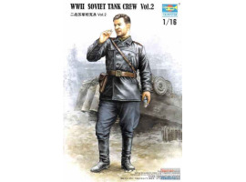 обзорное фото Сборная модель фигуры советский танкист второй мировой войны Vol.2 Фигуры 1/16