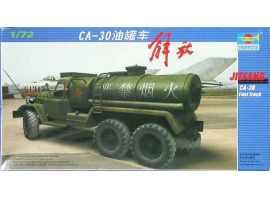 обзорное фото Сборная модель бензовоза JIE FANG CA-30 Автомобили 1/72
