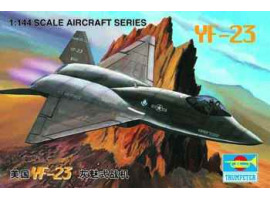 обзорное фото Збірна модель літака U.S.A.YF-23 Літаки 1/144