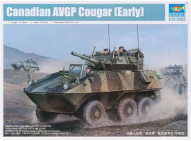 Scale model 1/35 Canadian Cougar 6x6 AVGP Trumpeter 01501