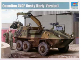 обзорное фото Scale model 1/35 Canadian Husky 6x6 APC Trumpeter 01503 Armored vehicles 1/35