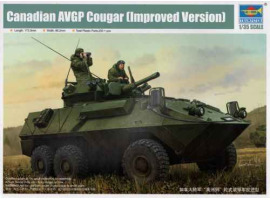 обзорное фото >
  Scale model 1/35 Canadian Cougar 6x6
  AVGP (Improved Version) Trumpeter 01504 Armored vehicles 1/35