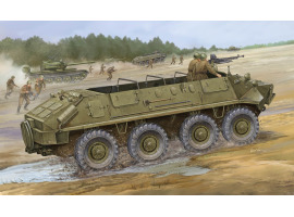 обзорное фото Збірна модель  бронетранспортера BTR-60P APC Бронетехніка 1/35