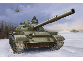 обзорное фото Scale model 1/35 tank T-62 model 1960 Trumpeter 01546 Armored vehicles 1/35
