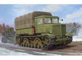 обзорное фото Збірна модель 1/35 Радянський важкий тягач Voroshilovets Trumpeter 01573 Автомобілі 1/35