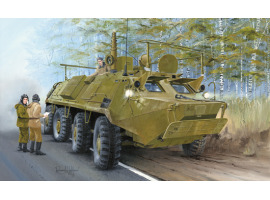 обзорное фото Збірна модель 1/35 BTR-60PU Trumpeter 01576 Бронетехніка 1/35
