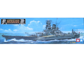 обзорное фото Scale model 1/350 Battleship IJN Musashi Tamiya 78016 Fleet 1/350
