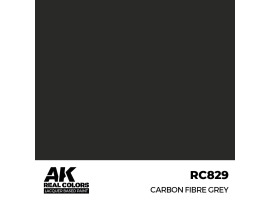 Alcohol-based acrylic paint Carbon Fiber Gray AK-interactive RC829