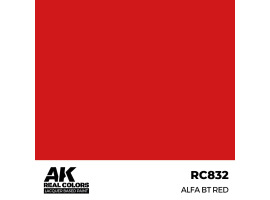 Alcohol-based acrylic paint Alfa BT Red AK-interactive RC832