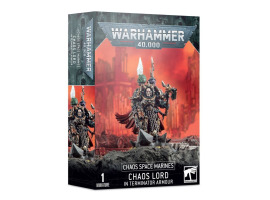 CHAOS SPACE MARINES TERMINATOR LORD/SORCERER