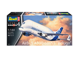 обзорное фото Сборная модель 1/144 Самолет Airbus A300-600ST Beluga Ревелл 03817 Самолеты 1/144