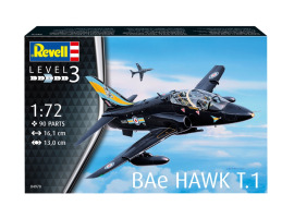 обзорное фото Збірна модель 1/72 Штурмовика Bae Hawk T1 Revell 04970 Літаки 1/72