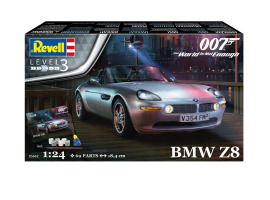 обзорное фото Scale model 1/24 Car James Bond BMW Z8 Gift set Revell 05662 Cars 1/24