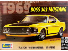 Scale model 1/25 Car 1969 Mustang Boss 302 Revell 14313