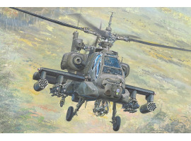 обзорное фото Збірна модель 1/35 Вертоліт AH-64A Apache (late version) Trumpeter 05115 Гелікоптери 1/35