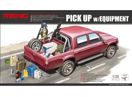 Scale model 1/35 Pickup truck with equipment Meng VS-002