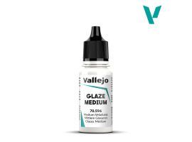 обзорное фото Glaze Medium 18 ml Vallejo VAL70596 Auxiliary products