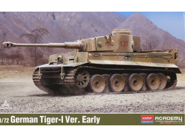 Збірна модель 1/72 Танк Тигр 1 (ранній) Academy 13422