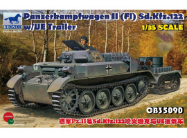 обзорное фото Panzerkampfwagen II (FI) Sd.Kfz.122 w/UE Trailer  Бронетехніка 1/35