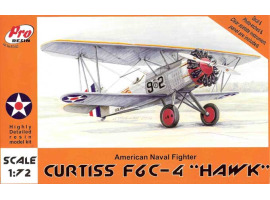 обзорное фото Curtiss F6C-4 Hawk Літаки 1/72