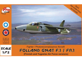 обзорное фото Folland Gnat F1/FR1 Aircraft 1/72