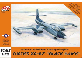 обзорное фото XF-87 Curtiss "Black Hawk" Aircraft 1/72