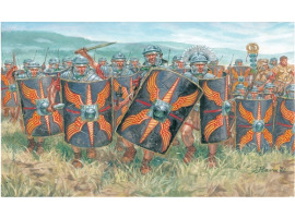 обзорное фото Збірна модель 1/72 Фігури Римська піхота - Війни Цезаря Italeri 6047 Фігури 1/72