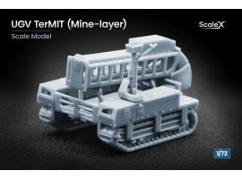 обзорное фото Scale model 1/72 Ground drone "TerMIT", with mining module ScaleX VG 72008 Ground drones