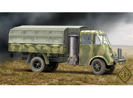 обзорное фото Збірна модель 1/72 Французька 3,5 т вантажівка газогенератор Gazifier AHN ACE 72532 Автомобілі 1/72