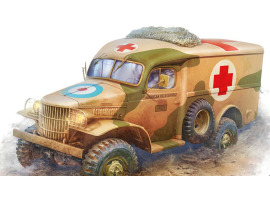 Збірна модель 1/72 WC-18 1/2 тонни 4x4 автомобіль швидкої допомоги ACE 72596