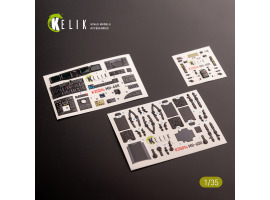MH-60R 3D декаль интерьер для комплекта Kitty Hawk 1/35 КЕЛИК K35014