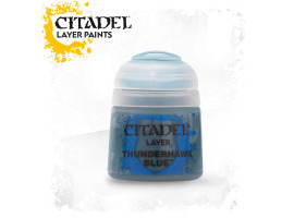 обзорное фото Citadel Layer: THUNDERHAWK BLUE Acrylic paints