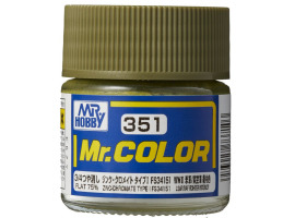 обзорное фото Mr. Color  (10 ml) Zinc-Chromate Type FS34151 / Цинк-хромат Nitro paints