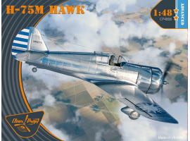 Сборная модель 1/48 Самолет H-75MHawk Clear Prop 4824