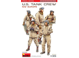 обзорное фото Scale model 1/35 Figures US Tank Crew North West Europe (Special Edition) Miniart 35399 Figures 1/35