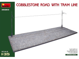 Scale model 1/35 Road with tram track Miniart 36065