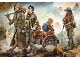 Збірна модель 1/35 Фігури Серія «Битви у пустелі» — Рейд на далекі відстані (Дитина надії) MasterBox 35250