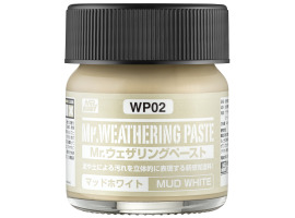 обзорное фото Weathering Paste Mud White (40ml) / Тривимірна паста для створення ефектів білого бруду 40мл Weathering