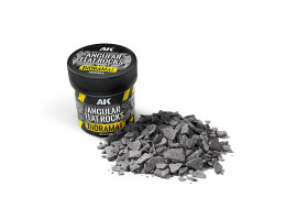 обзорное фото Angular Flat Rocks / Кутове плоске каміння AK-Interactive AK8303 Матеріали для створення