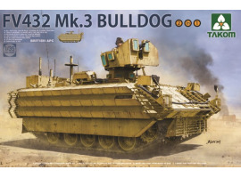 обзорное фото Збірна модель 1/35 Британський БТР FV432 Mk.3 Bulldog Takom 2067 Бронетехніка 1/35