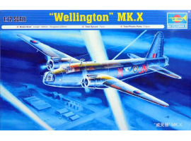 обзорное фото Збірна модель англійського бомбардувальника Wellington Mk.X Літаки 1/72