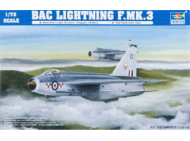 обзорное фото Збірна модель літака Electric (BAC) Lightning F.MK3 Літаки 1/72
