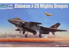 обзорное фото Chinese J-20 Fighter Aircraft 1/72