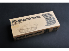 обзорное фото Збірна модель траків PANTHER D Workable Track links для німецького VK1602 LEOPARD Траки