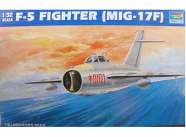 обзорное фото Збірна модель винищувача F-5 FIGHTER(MiG-17F) Літаки 1/32