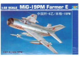 Scale model 1/32 Mig-19pm farmer e/CHN f-6b Trumpeter 02209