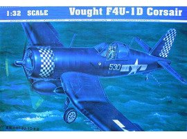 обзорное фото Збірна модель літака US Vought F4U-1D Corsair Літаки 1/32