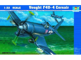 обзорное фото Збірна модель літака Vought F4U-4 Corsair Літаки 1/32